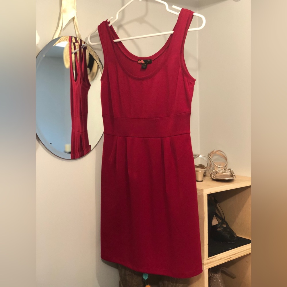 Red dress